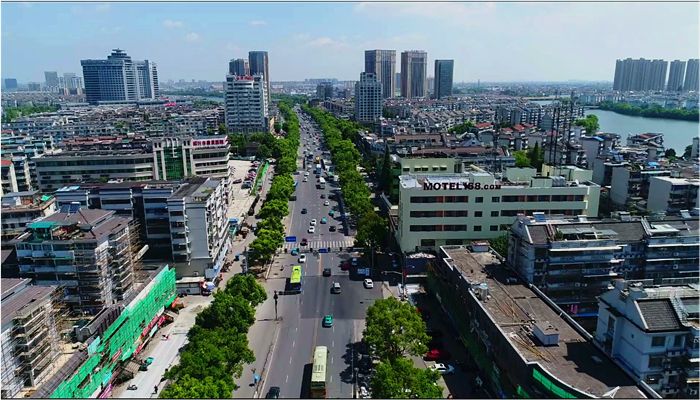 紹興美麗示范街沿街立面